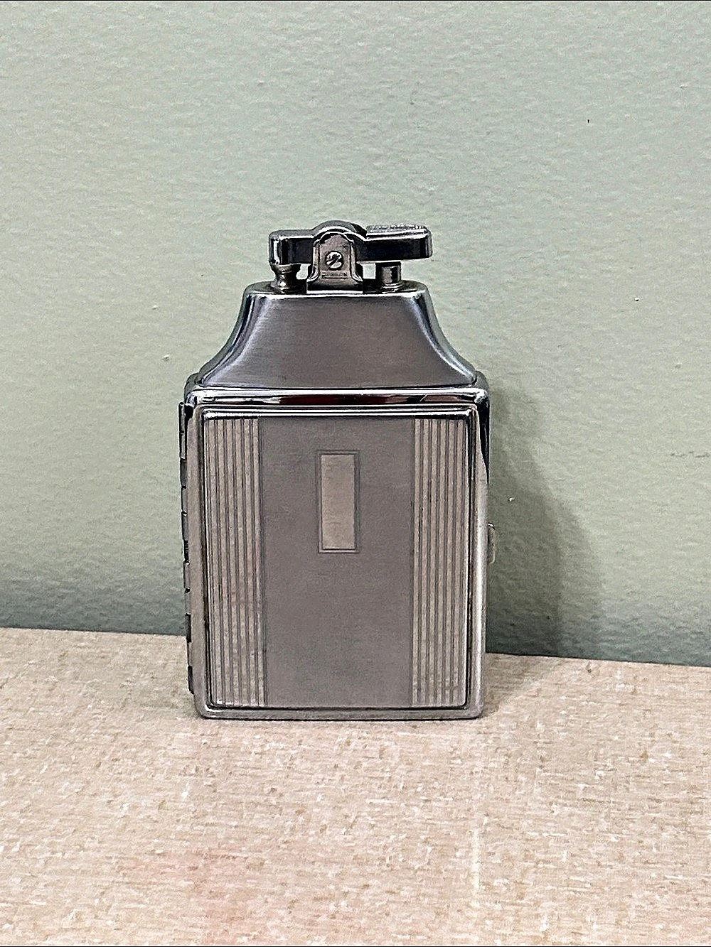 Ronson Mastercase Vintage Silver Lighter